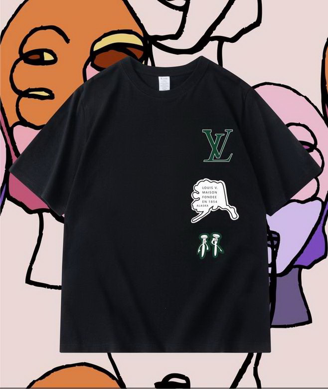 men LV t-shirts M-XXL-011